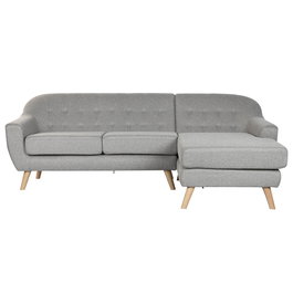 Canapé Home ESPRIT Gris Crème Scandi 226 x 144 x 84 cm