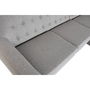 Canapé Home ESPRIT Gris Crème Scandi 226 x 144 x 84 cm