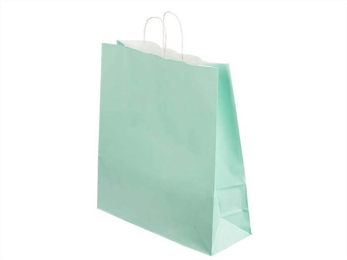 Pincello Sac en Papier Vert Menta 46 x 16 x 59 cm (Set de 100) Pincello Sac en Papier Vert Menta 46 x 16 x 59 cm (Set de 100)