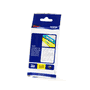 Brother TZe-135 Ruban laminé 12 mm x 8 m blanc sur transparent