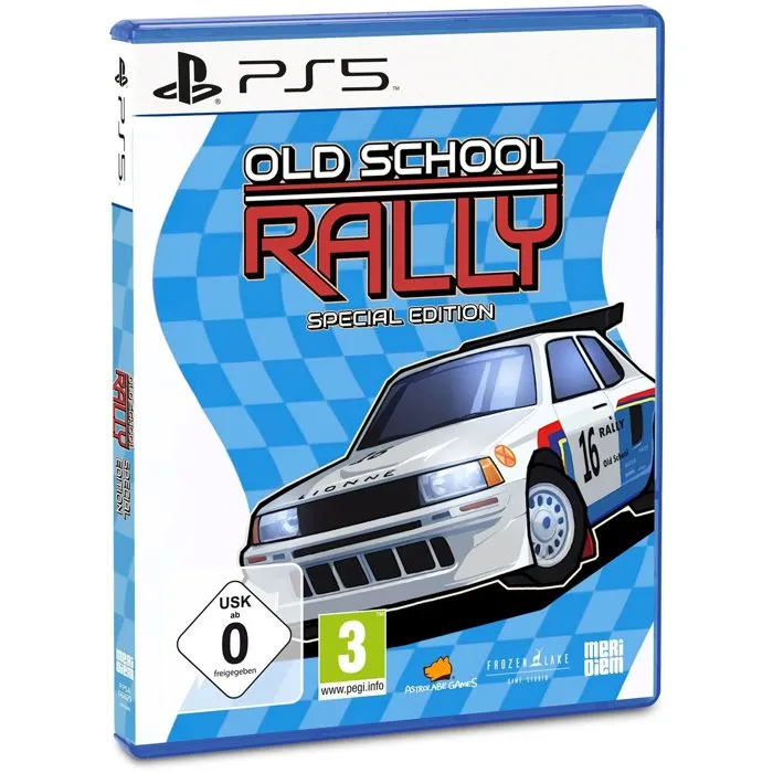 Microids OLD SCHOOL RALLY - Édition Spéciale - Jeu de course rallye rétro et arcade en pixel art - Version physique pour PS5 Microids OLD SCHOOL RALLY - Édition Spéciale - Jeu de course rallye rétro et arcade en pixel art - Version physique pour PS5