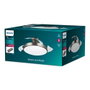 Philips Ventilateur de plafond LED Atlas, Nickel, 106 cm
