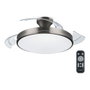 Philips Ventilateur de plafond LED Atlas, Nickel, 106 cm