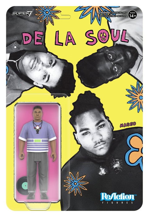 Super7 De La Soul ReAction Wave 01 Vincent "Maseo" Mason (Me, Myself & I) Super7 De La Soul ReAction Wave 01 Vincent "Maseo" Mason (Me, Myself & I)