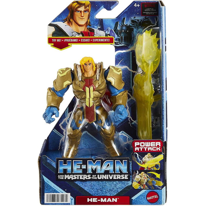 Mattel Masters of the Universe He-Man Deluxe avec accessoires