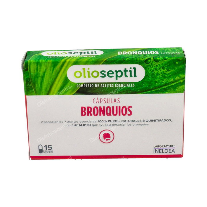 Ineldea Olioseptil Bronquios Complément Alimentaire Capsules Voies Respiratoires Ineldea Olioseptil Bronquios Complément Alimentaire Capsules Voies Respiratoires