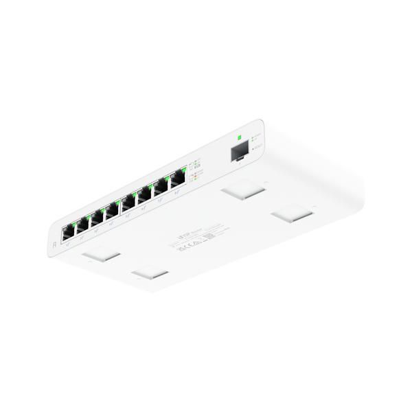 Ubiquiti Router UISP - Routeur PoE Gigabit 8 ports RJ45 + 1 SFP, 110W, pour WISP et MicroPoP, sans ventilateur