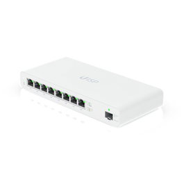 Ubiquiti Router UISP - Routeur PoE Gigabit 8 ports RJ45 + 1 SFP, 110W, pour WISP et MicroPoP, sans ventilateur