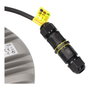 Edm Campana LED 100W 10000lm 6400K Lumière froide IP65 120° Aluminium Ø26 x 4,5cm