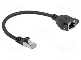 DELOCK Extendeur Ethernet Cat 6a S/FTP 0,25m