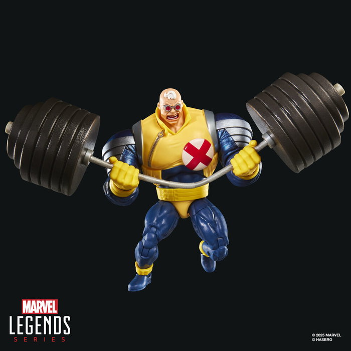 Hasbro Marvel Legends Series X Figurine Strong Guy X-Factor 15 cm articulée avec 7 accessoires