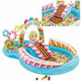 Intex Aire de jeux Piscine enfant gonflable Royaume des bonbons - 295 x 191 x 130 cm