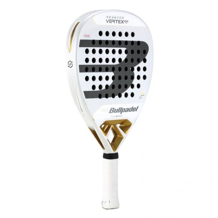 Raquette de Padel Bullpadel Blanc Fibre de Carbone Carbone EVA