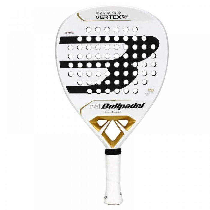 Raquette de Padel Bullpadel Blanc Fibre de Carbone Carbone EVA