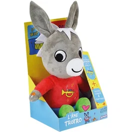 Jemini Peluche interactive Trotro - 40 cm - 4 comptines