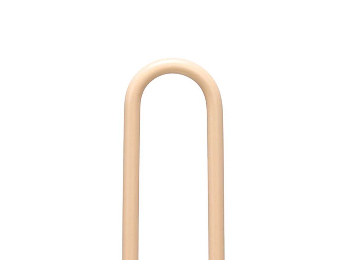 Kinvara Porte-rouleau de papier toilette en acier beige 13x32x13 cm (Set de 24)