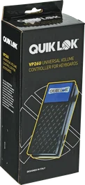 QUIKLOK Pédale de Volume pour Clavier - Jack Stéréo, Câble 1,88 m - Compatible Korg, Roland, Yamaha, Kurzweil, Ensoniq