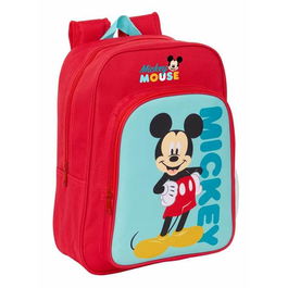 Cartable Mickey Mouse Bleu Rouge 26 x 34 x 11 cm