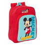 Cartable Mickey Mouse Bleu Rouge 26 x 34 x 11 cm