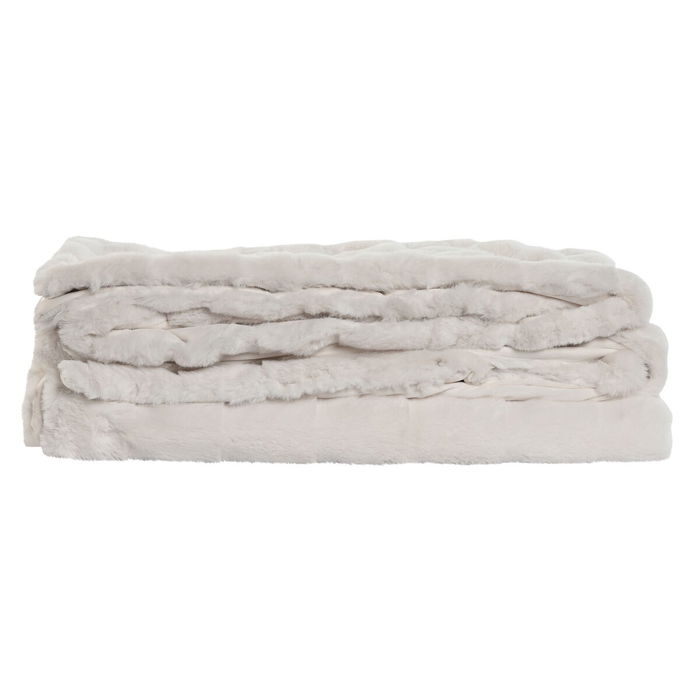 Couverture Home ESPRIT Beige 220 x 240 x 1 cm