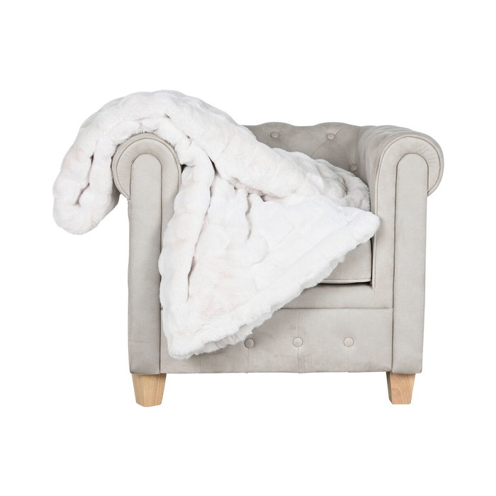 Couverture Home ESPRIT Beige 220 x 240 x 1 cm