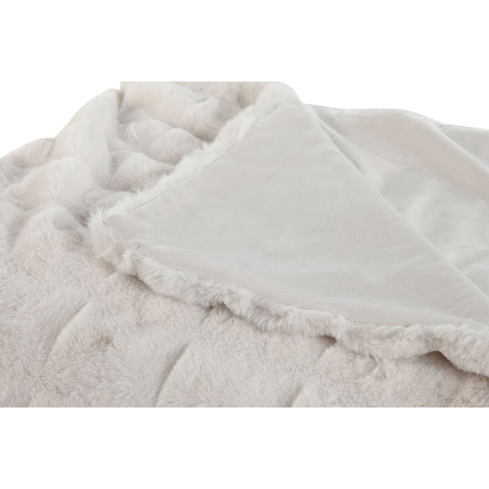 Couverture Home ESPRIT Beige 220 x 240 x 1 cm