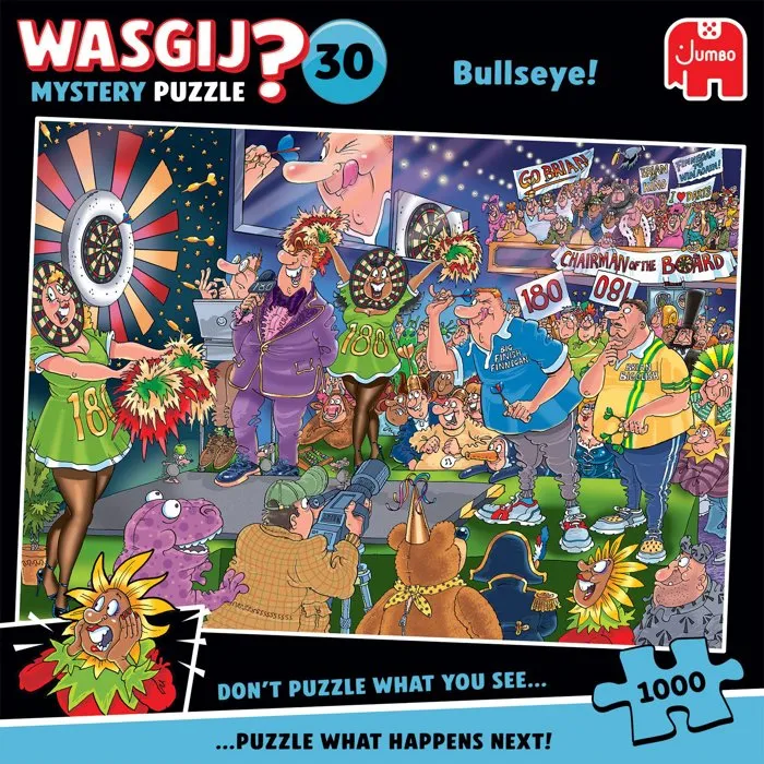 Jumbo Puzzle Wasgij Mystery 30 - En plein dans le mille !