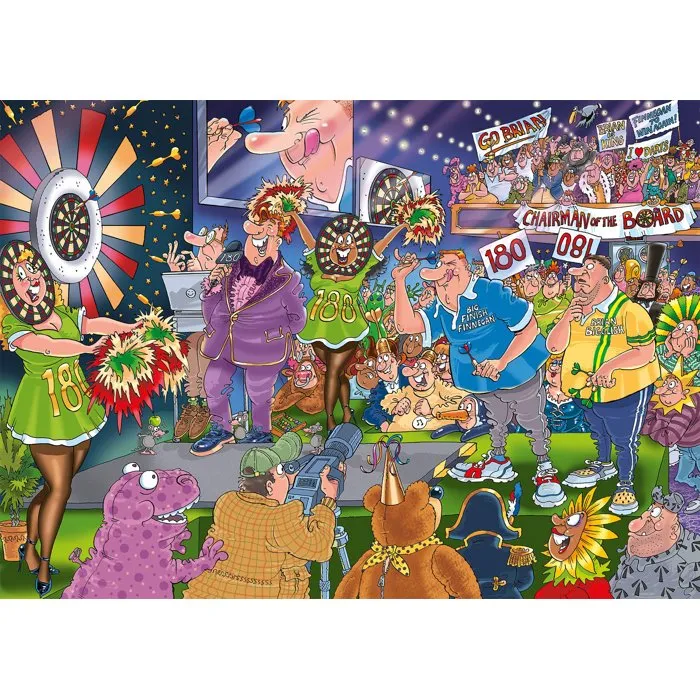 Jumbo Puzzle Wasgij Mystery 30 - En plein dans le mille !