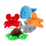 Famosa Peluche Softies Mini Marin, animaux marins, 15 cm, référence 76/25086