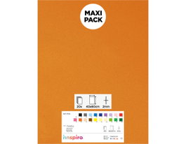Innspiro Goma EVA jaune foncé 20 feuilles 40x60cm x 2mm