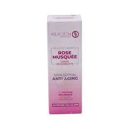 SILICIUM Crème à l'huile de rose musquée 50ml