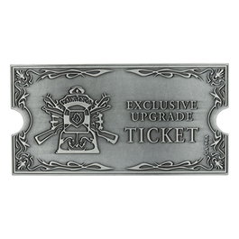 FaNaTtik Resident Evil 4 réplique 1/1 Metal Exclusive Upgrade Ticket