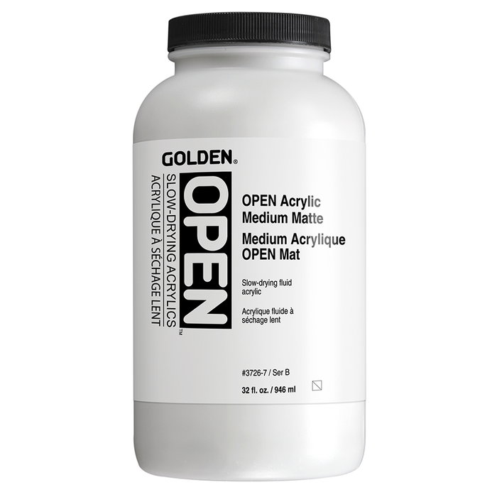 Golden OPEN Acryl.Medio Matte 946 ml Golden OPEN Acryl.Medio Matte 946 ml
