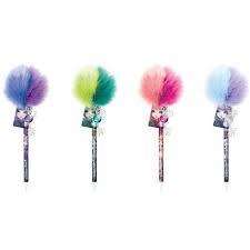 Hape - Stylo bille décoratif pompon étoiles nébuleuses - 19x7x7 cm - Modèles assortis aléatoires - ABS, polyester, zinc Hape - Stylo bille décoratif pompon étoiles nébuleuses - 19x7x7 cm - Modèles assortis aléatoires - ABS, polyester, zinc