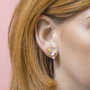 PEERS HARDY Set de 2 Paires de Boucles d'Oreilles Snoopy - Boucles d'Oreilles Officielles Snoopy et Woodstock