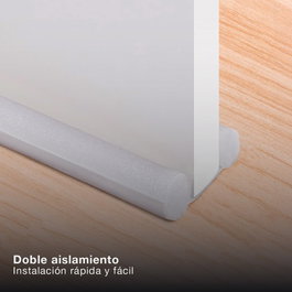 Hantums Double rouleau isolant 0,95M Blanc