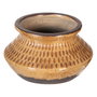 Vase Marron Céramique 15 x 15 x 9 cm