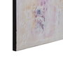 BigBuy Home Toile Blanc Violet Abstrait 120 x 3,5 x 120 cm
