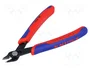 KNIPEX Pince coupante latérale de précision 125 mm sans chanfrein