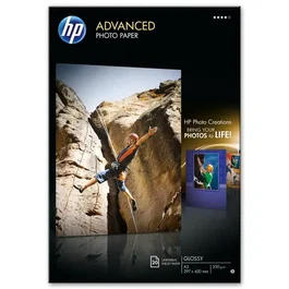 HP Papier Photo Brillant A3 20 Feuilles Q8697A Compatible HP Photosmart Jet d'encre
