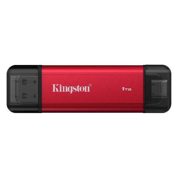 Kingston SSD externe portable Dual 1 To - Black, red