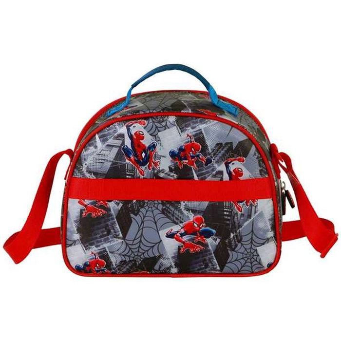 Sac pour snack Spider-Man Gris 20 x 26 x 10 cm