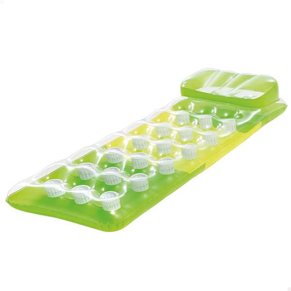 Intex Colchoneta 18 vasos 188 x 71 cm en PVC - Modèles surtidos (2 couleurs, à partir de 6 mois)
