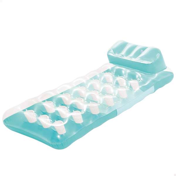 Intex Colchoneta 18 vasos 188 x 71 cm en PVC - Modèles surtidos (2 couleurs, à partir de 6 mois)
