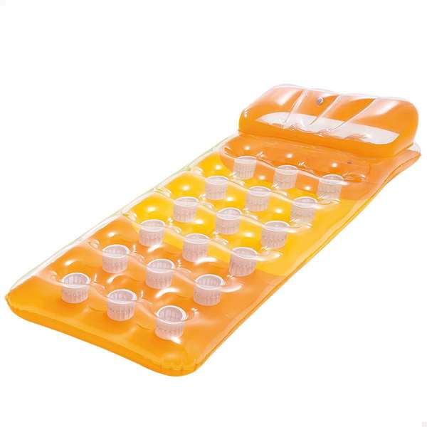 Intex Colchoneta 18 vasos 188 x 71 cm en PVC - Modèles surtidos (2 couleurs, à partir de 6 mois)