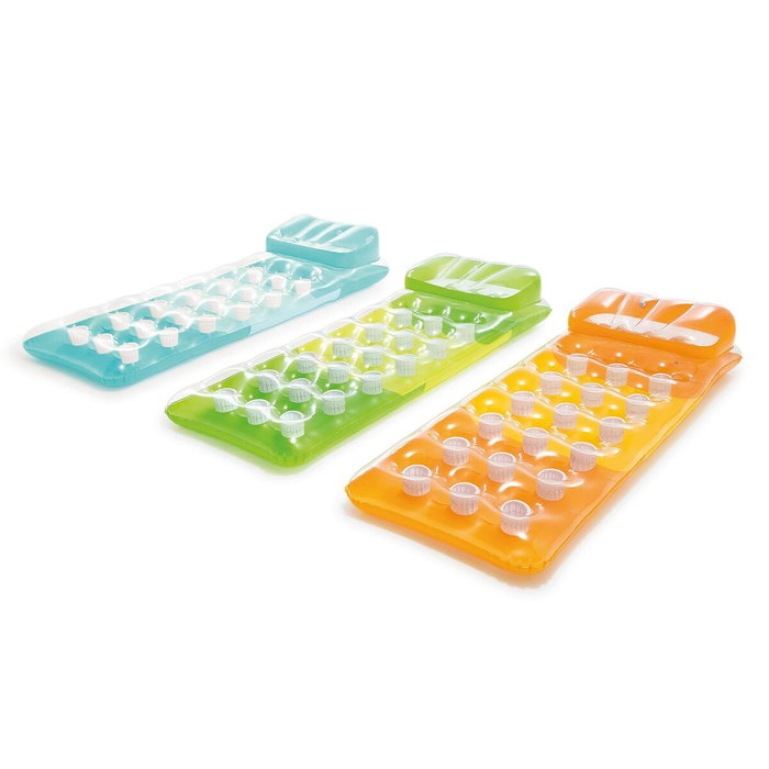 Intex Matelas Gonflable 18 Verres 188x71 cm
