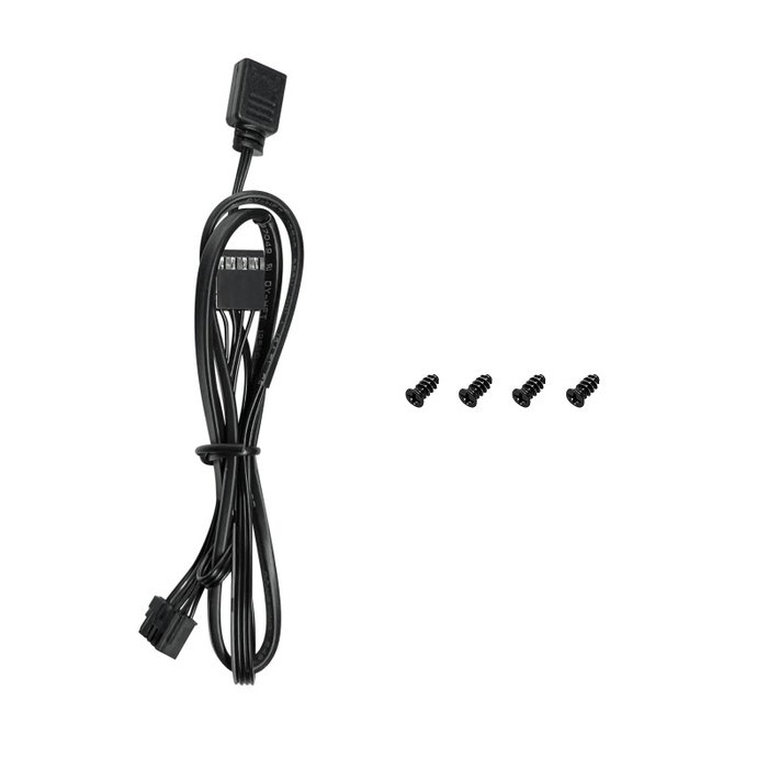DeepCool Ventilateur de Boîtier FL12 ARGB 120 mm Noir PWM Silencieux