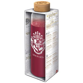 STOR Gourde en verre Harry Potter 585 ml avec coque en silicone et boîte cadeau