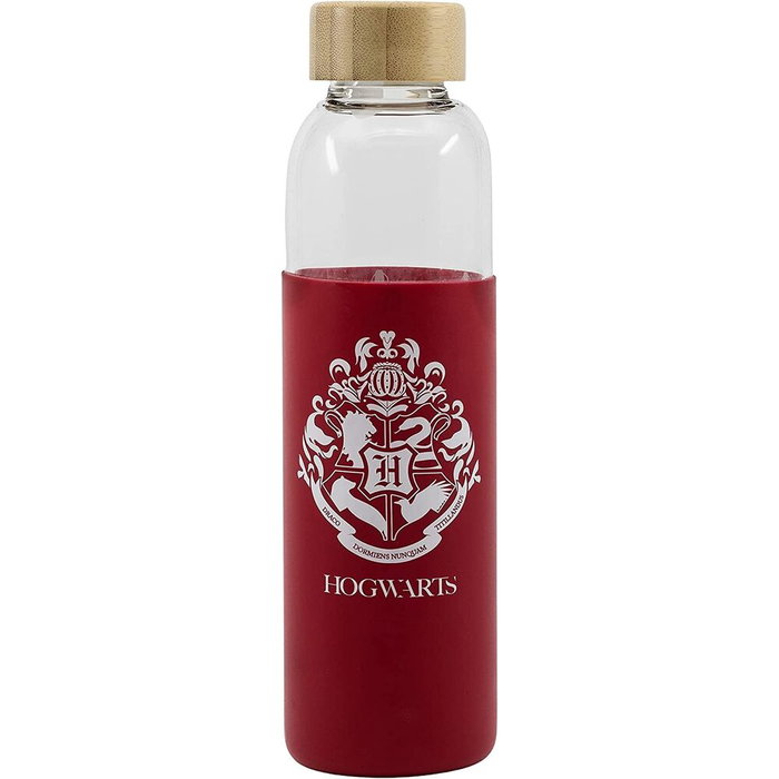 STOR Gourde en verre Harry Potter 585 ml avec coque en silicone et boîte cadeau