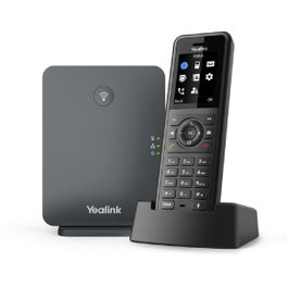 Yealink W77P Téléphone Sans Fil DECT IP Noir